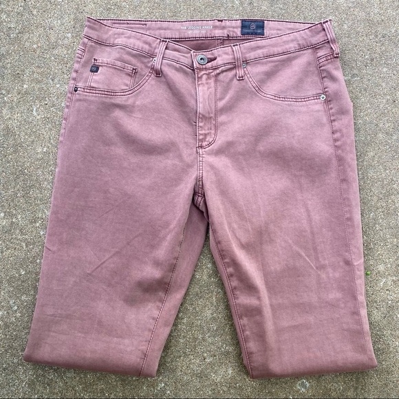 AG Adriano Goldschmied | The Legging Ankle Super Skinny Sulfur Blackberry 30 - Picture 4 of 7